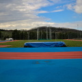 Athletic Track at Dawn