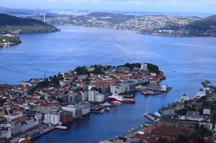 Bergen Cityscape