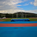 Athletic Track at Dawn